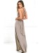 Tricks Of The Trade Taupe Maxi Dress (Convertible Dress)